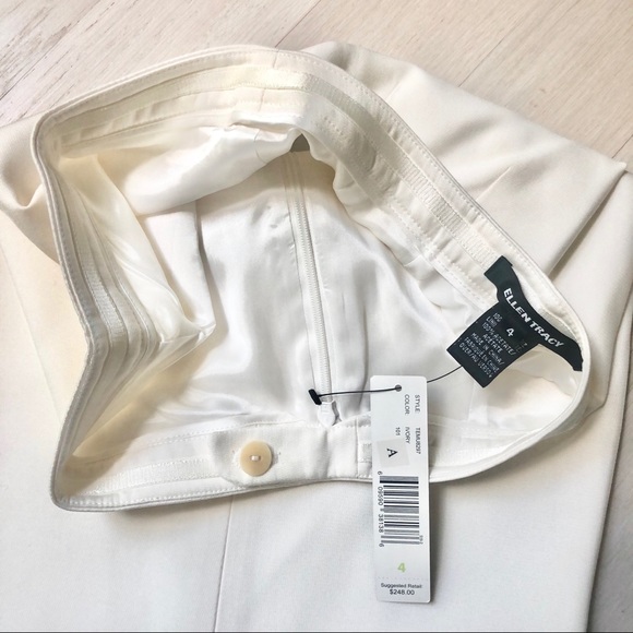 Ellen Tracy NWT$248 Silk Wide Leg Lined DressPants - Picture 10 of 16